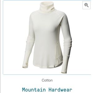 Mountain Hardwear waffle turtleneck